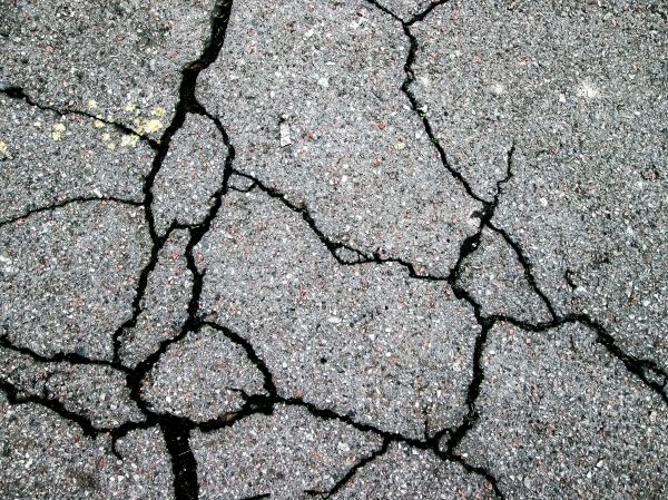 Driveway Crack Filling in Parker