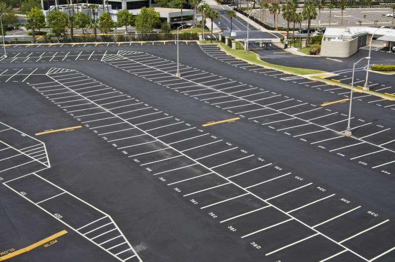 Parking Lot Resurfacing detail
